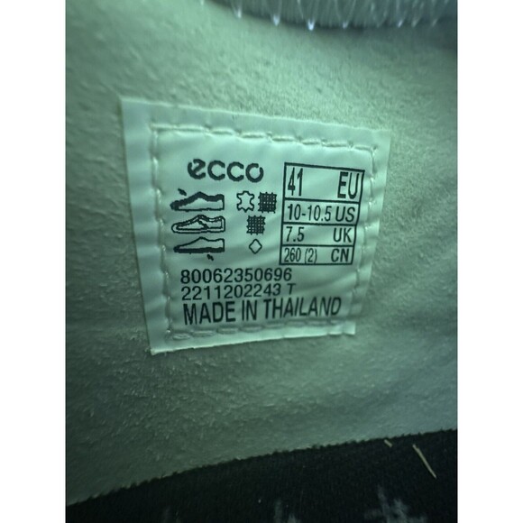 ECCO Biom 2.0 Low Textile Cross Trainer White Sneaker Shoes Women's US 10-10.5 - Picture 16 of 16